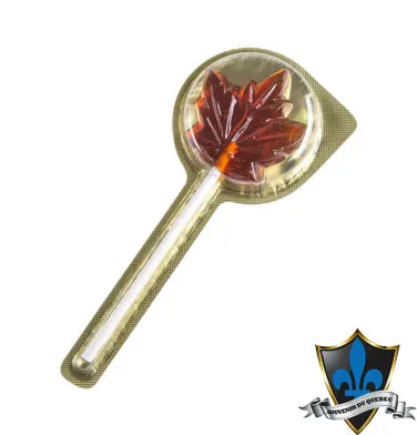 100% Pure Maple Syrup Lollipops.