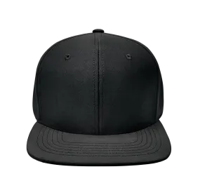 6 Panel Structured Performance Cap with Flat Bill- PR20