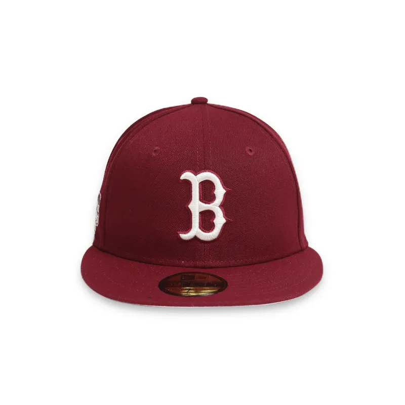 [60243840] Boston Red Sox 04 WS STATE FRUIT Red 59FIFTY Men's Fitted Hat