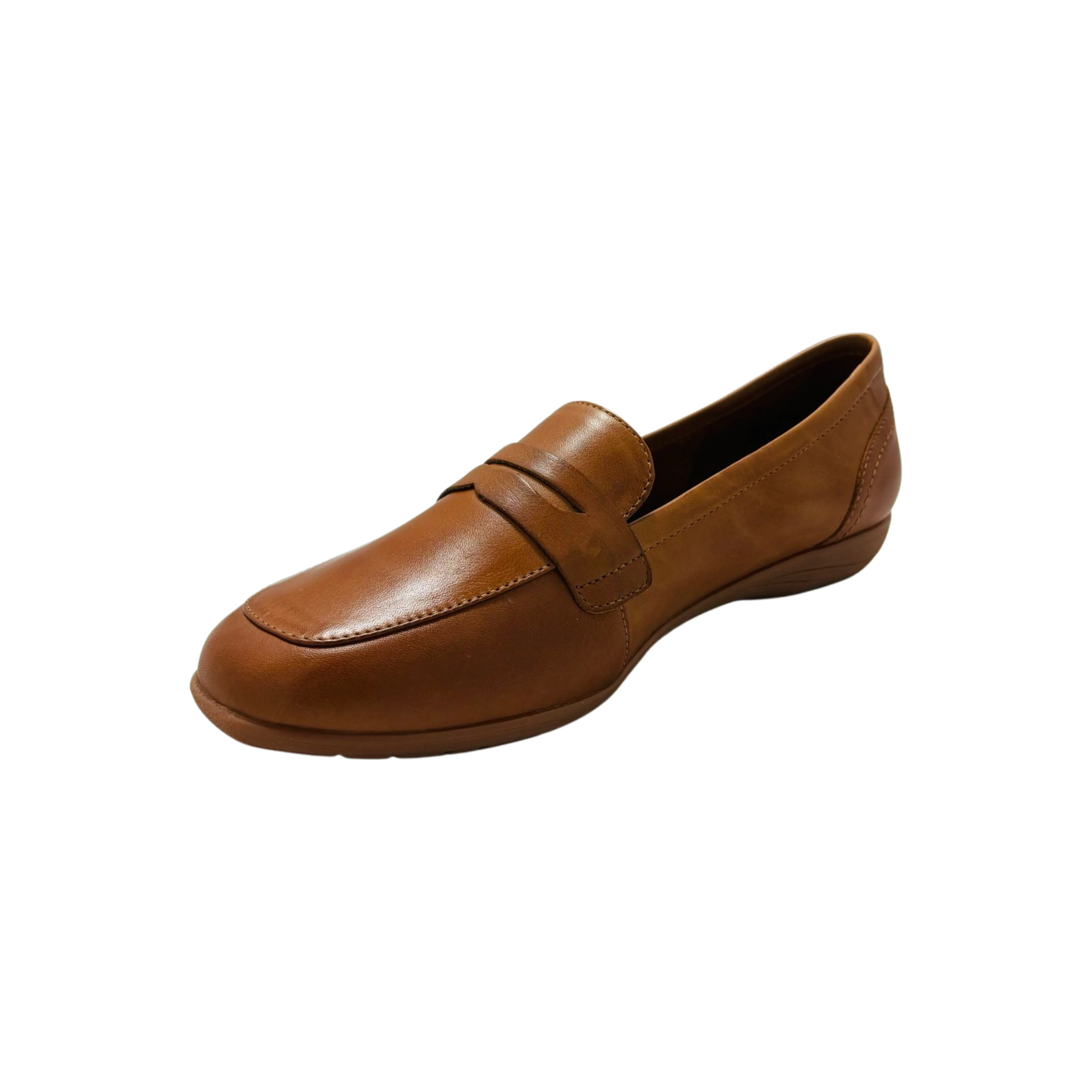 74822 Camel Leather Loafer