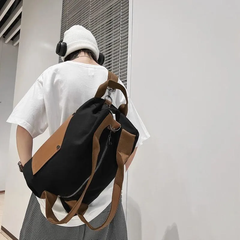 ACB6521 Cool Backpack - Canvas Bag - Street Style with Smart Functionality