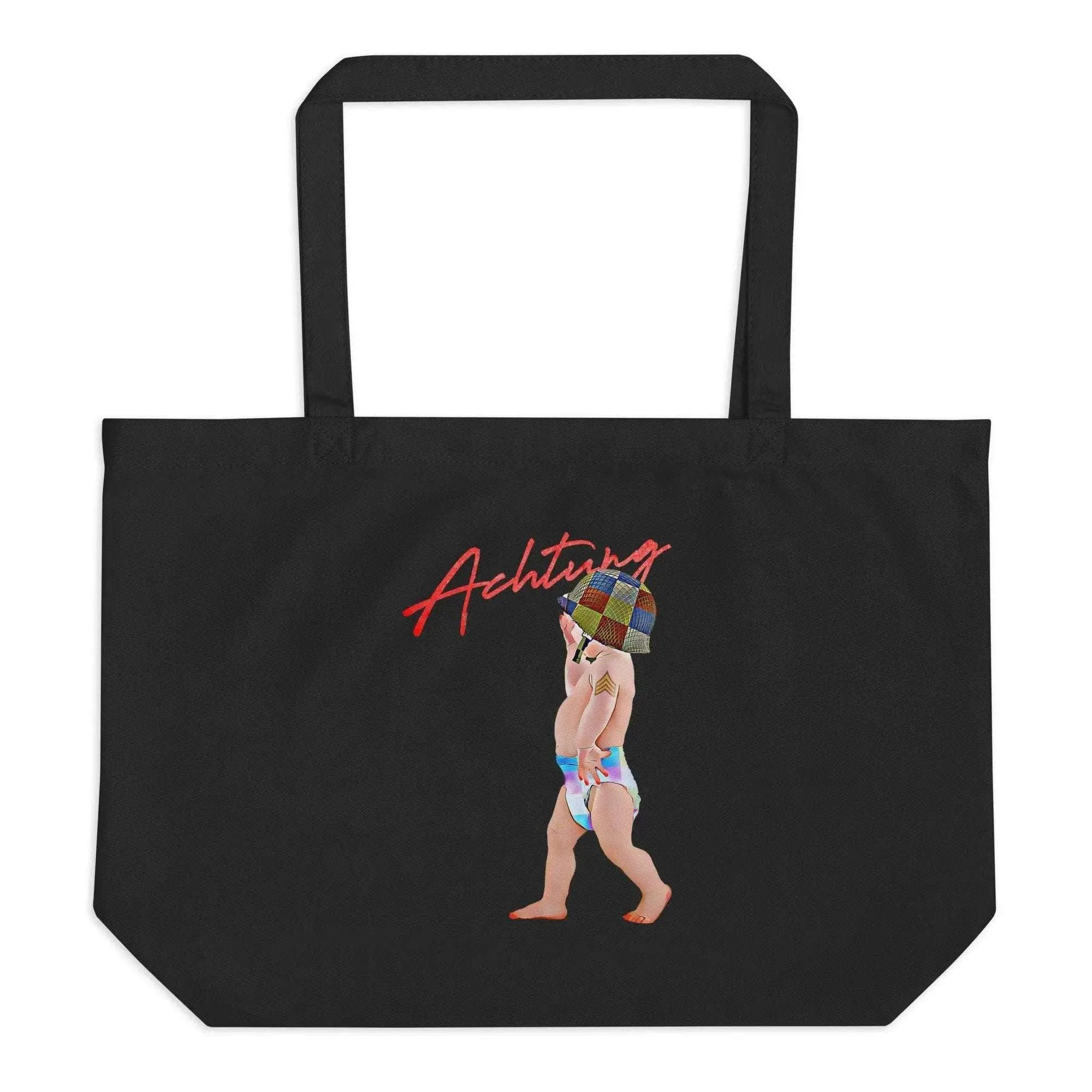 Achtung Baby Large organic tote bag