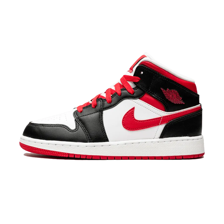 Air Jordan 1 Mid GS 'White Very Berry'