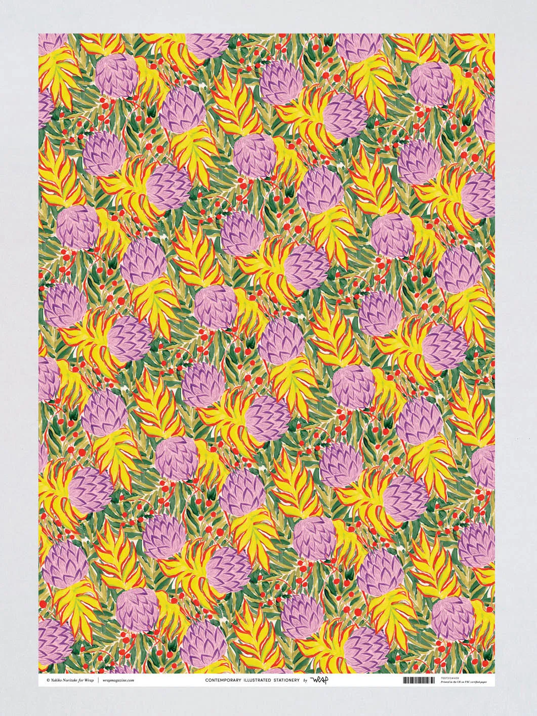 Artichokes Wrapping Paper