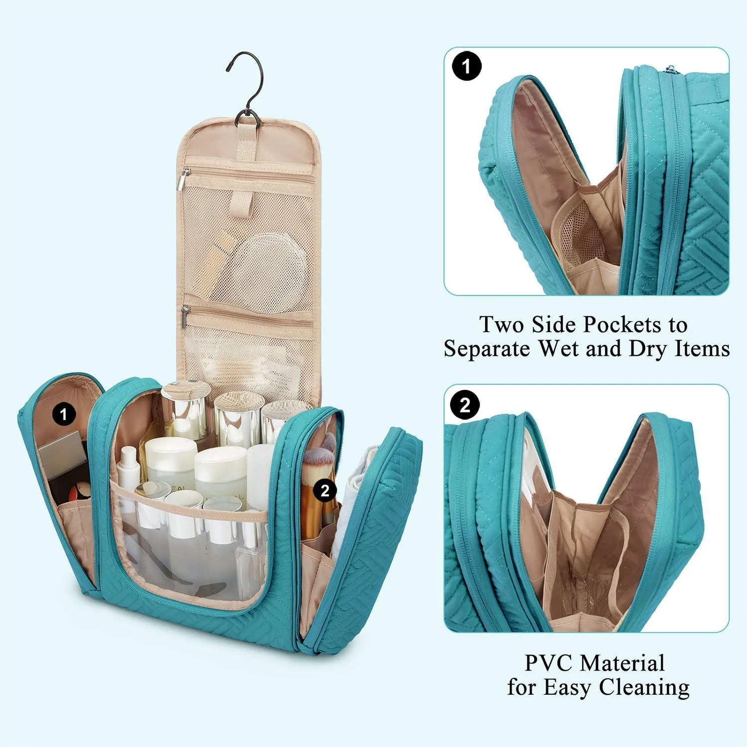 Atlas Bonchemin Hanging Toiletry Bag