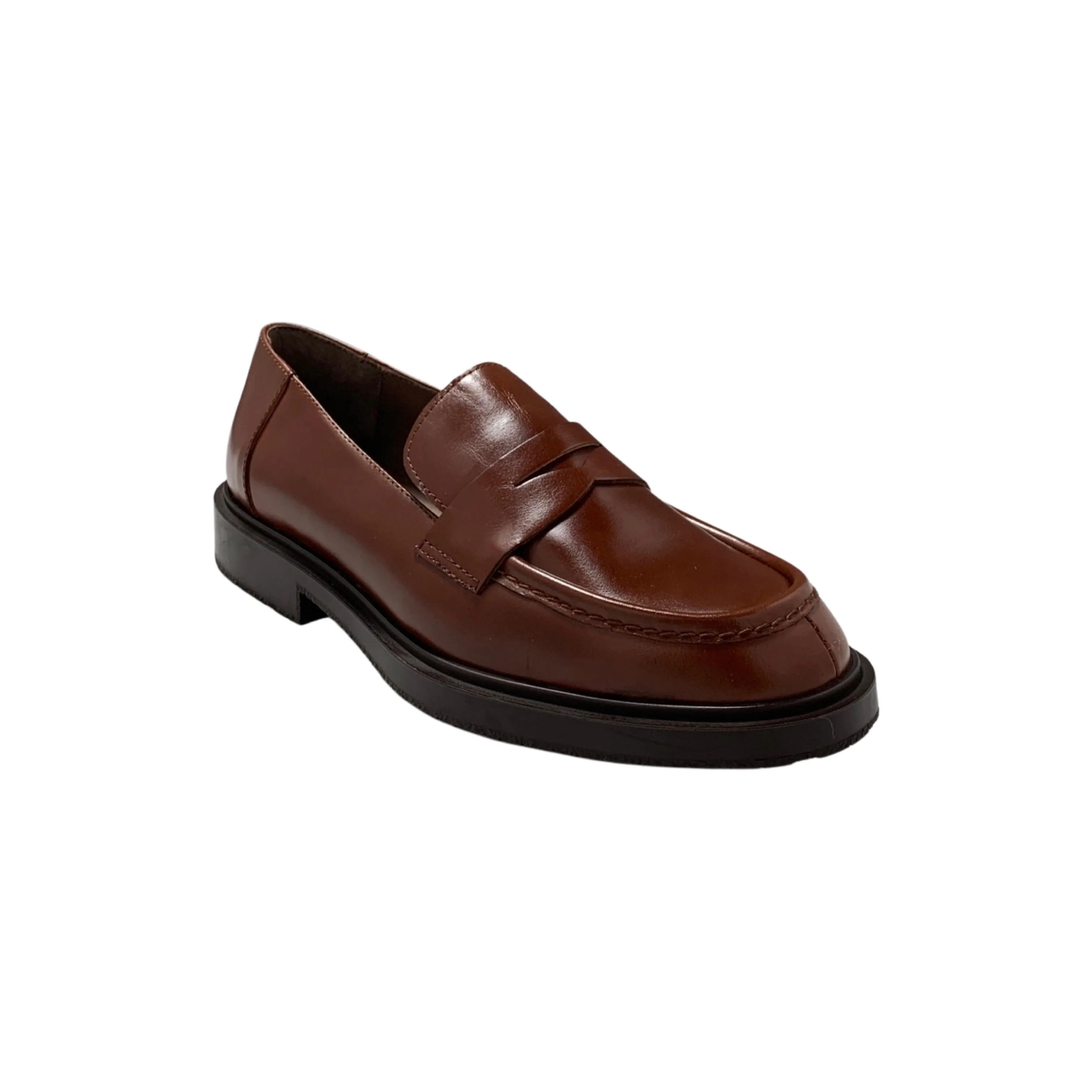 B9104 Marron Flat Moccasin