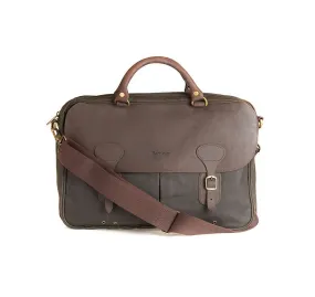 Barbour Wax Leather Briefcase