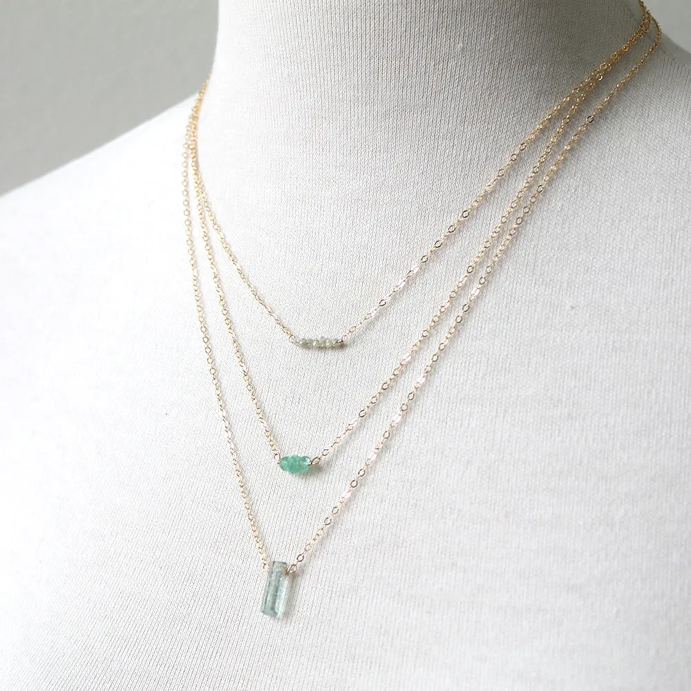 Birthstone Gem Necklaces - GF