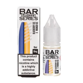 Blueberry Ice X Mango Ice Nic Salt E-Liquid by Bar Series Blends