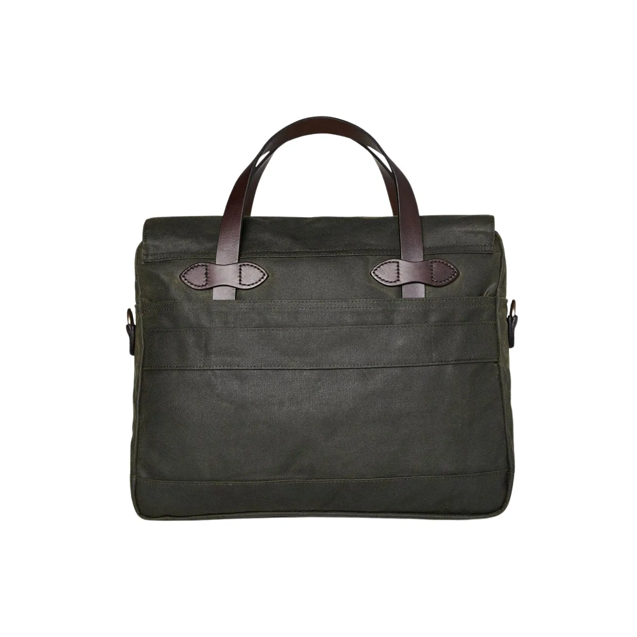 Borsa Filson 24 Ore Tin Cloth Briefcase Verde