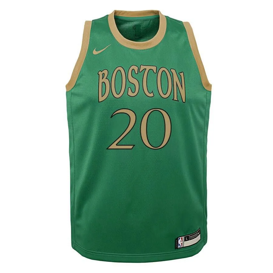 Boston Celtics Gordon Hayward Nike Swingman City Jersey Kids - Green | Ireland H3380D0