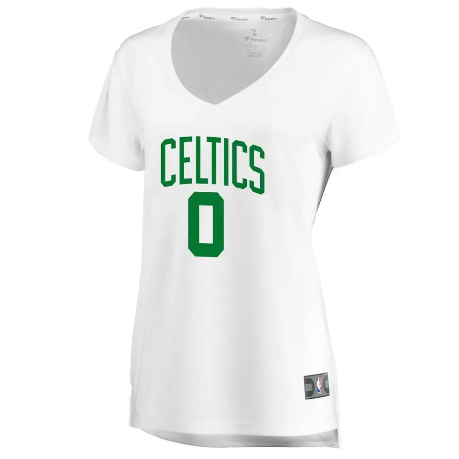 Boston Celtics Jayson Tatum Fanatics Branded Fast Break Player Association Jersey Womens - White | Ireland L4664D2