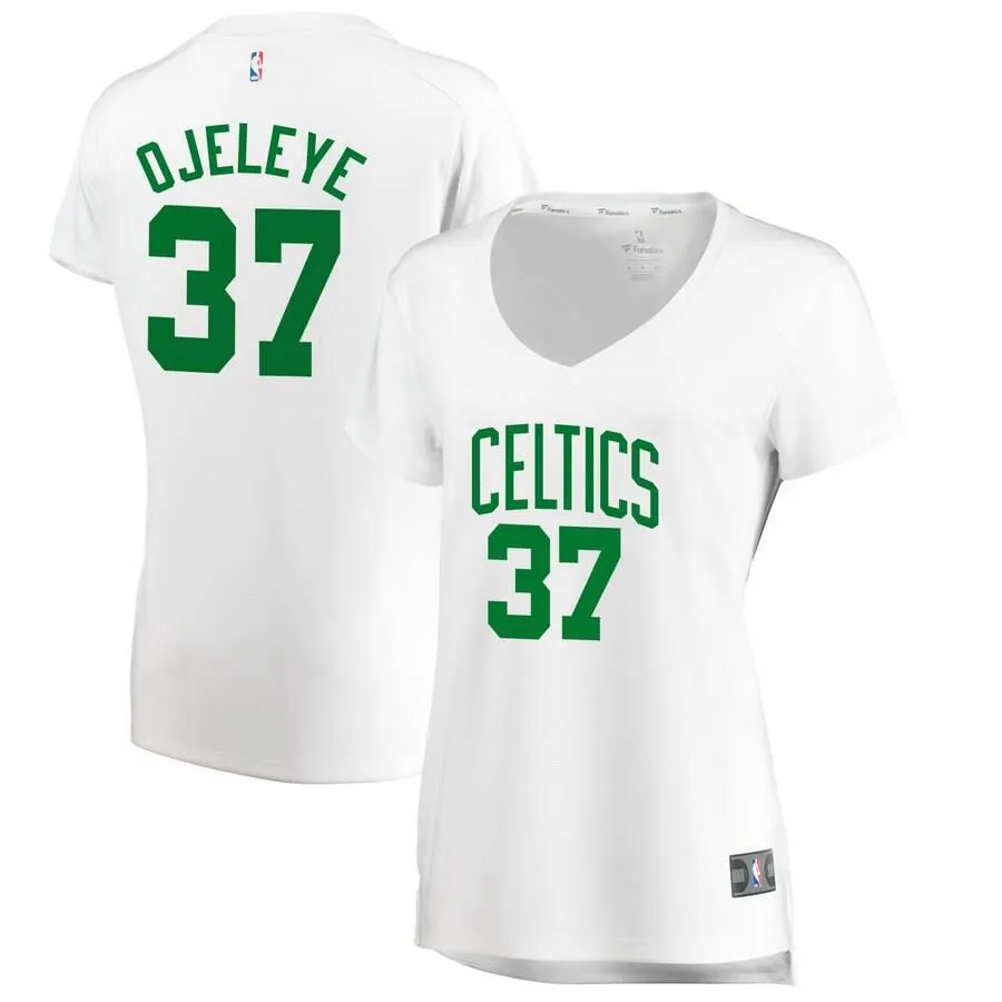 Boston Celtics Semi Ojeleye Fanatics Branded Fast Break Player Association Jersey Womens - White | Ireland R3319Q4