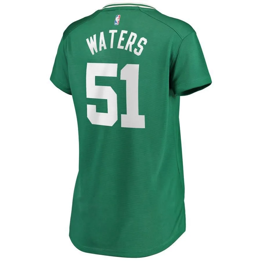 Boston Celtics Tremont Waters Fanatics Branded Replica Fast Break Player Icon Jersey Womens - Black | Ireland E8252C4