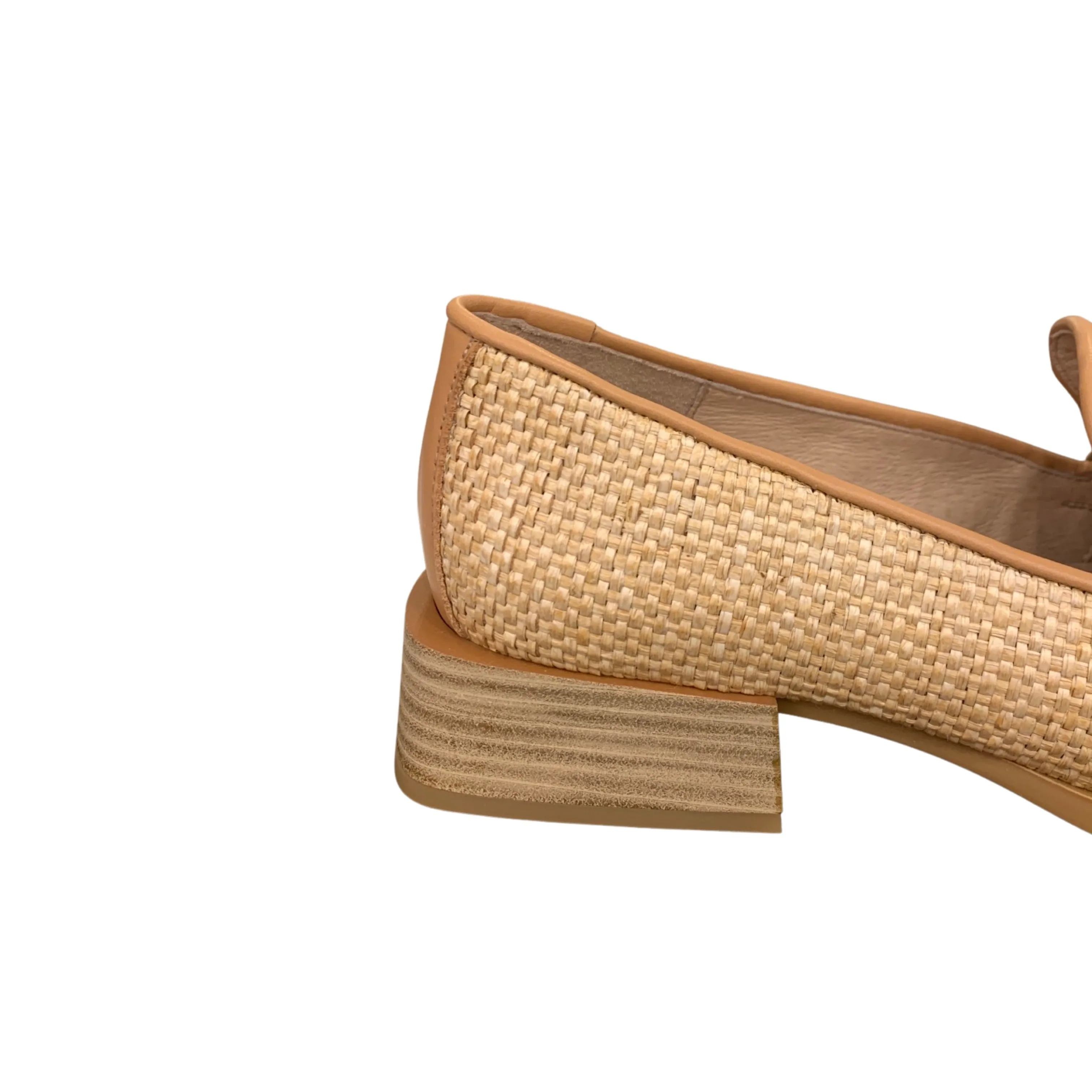 C6811 Raffia Sand Loafer