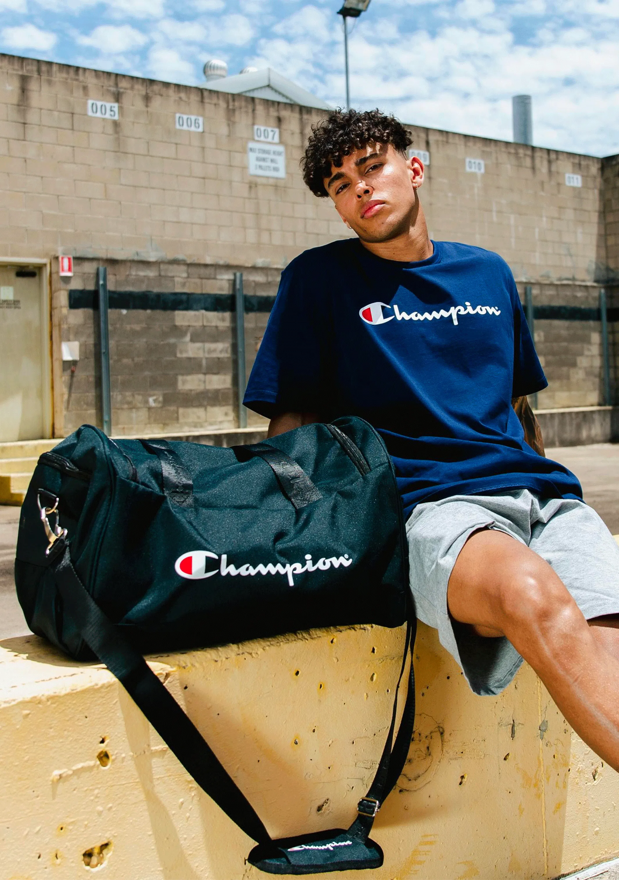 CHAMPION SPS DUFFEL BAG <BR> ZYMKN BLK