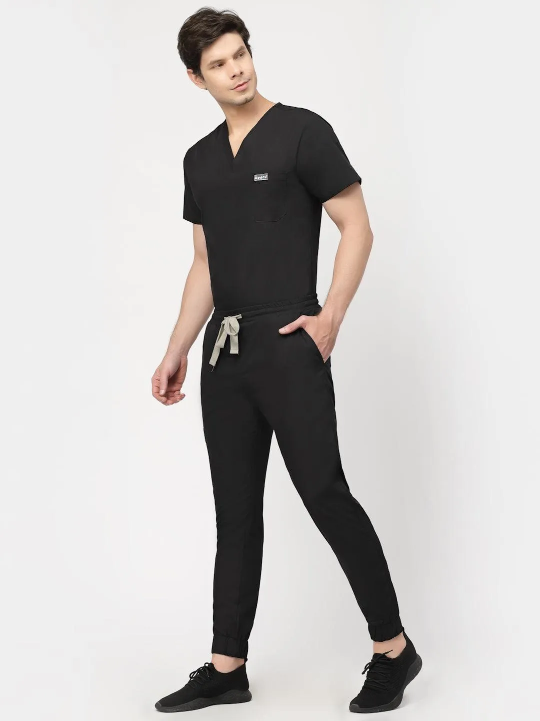 Classic Jogger Pant Scrub - (Black) (Men's)