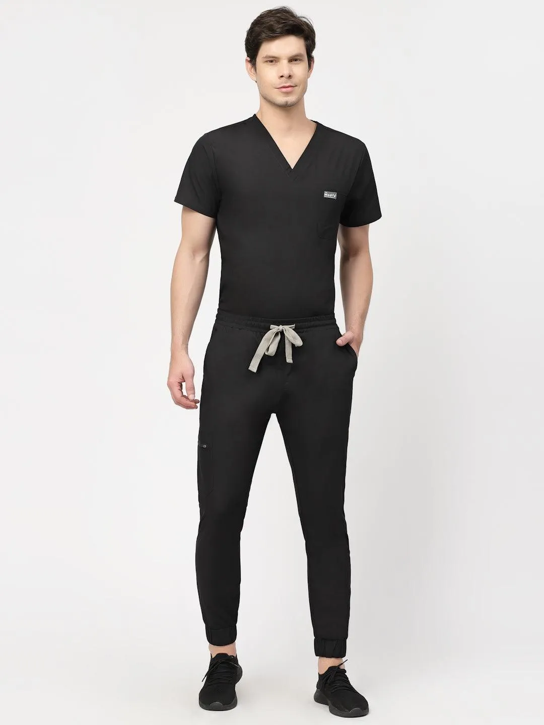 Classic Jogger Pant Scrub - (Black) (Men's)