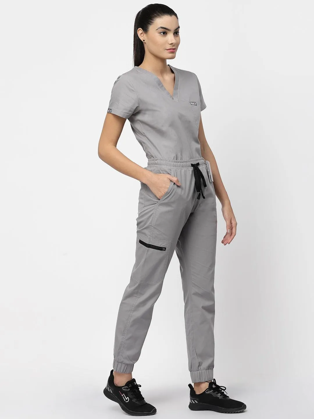 Classic Jogger Pant Scrub - (Graphite) (Women's)