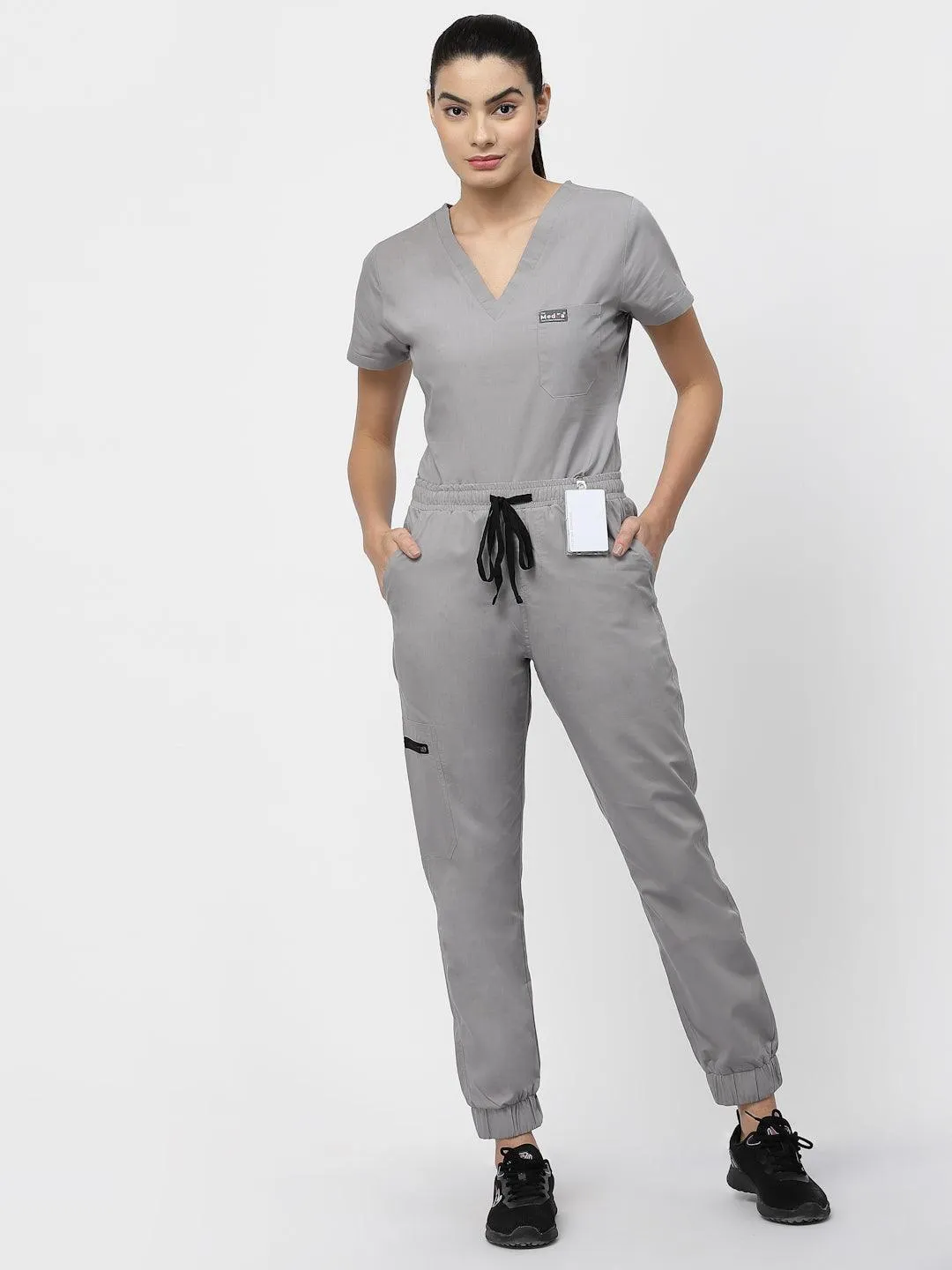 Classic Jogger Pant Scrub - (Graphite) (Women's)