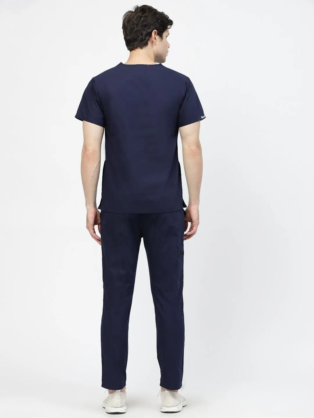 Classic Straight Pant Scrub - (Navy Blue) (Men's)