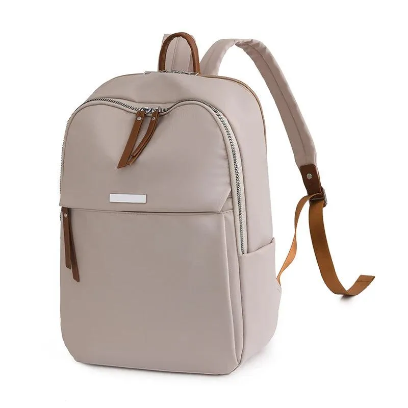 Cool Backpack - Nylon Laptop Fashion Shoulder Solid Book Bag (QD143)