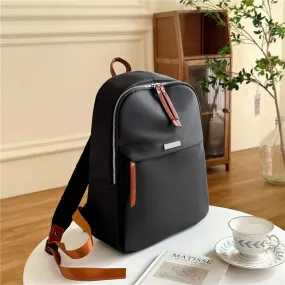 Cool Backpack - Nylon Laptop Fashion Shoulder Solid Book Bag (QD143)