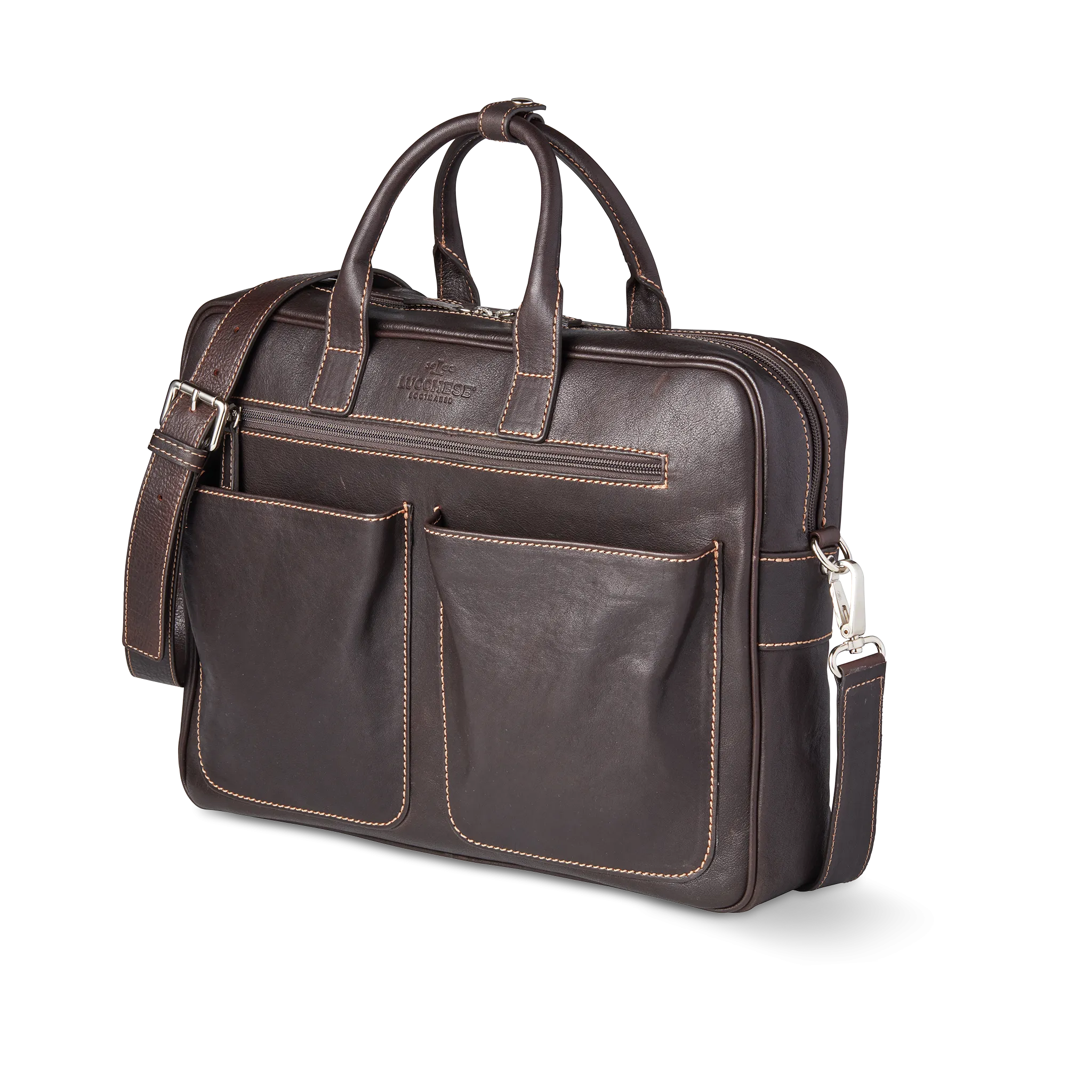 Cosimo Briefcase :: Espresso