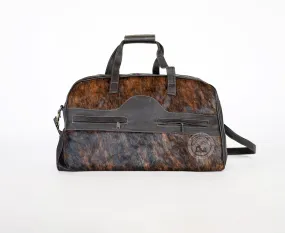 Cowhide Duffle Bag - Brindle