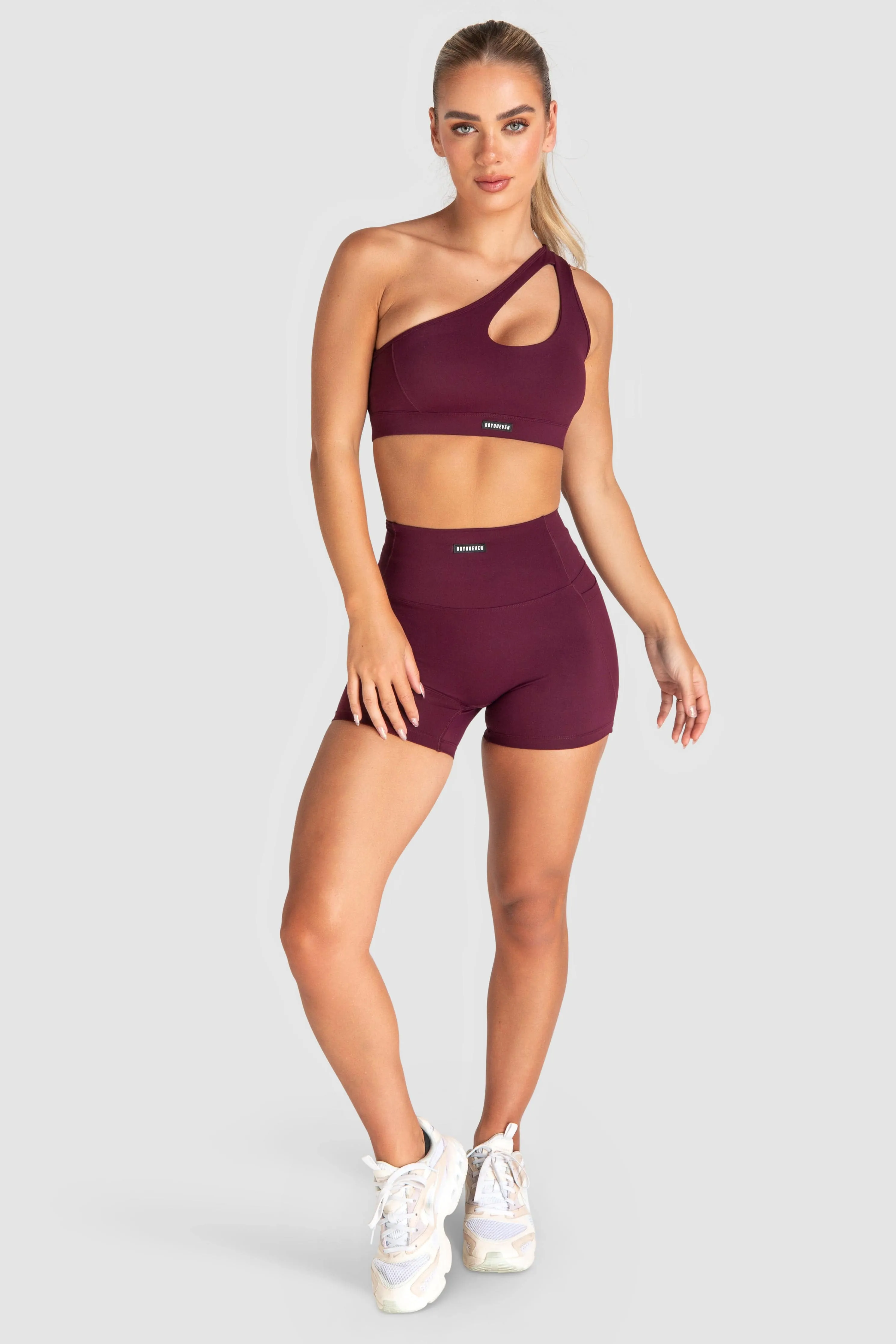 Desire Crop - Wine Red