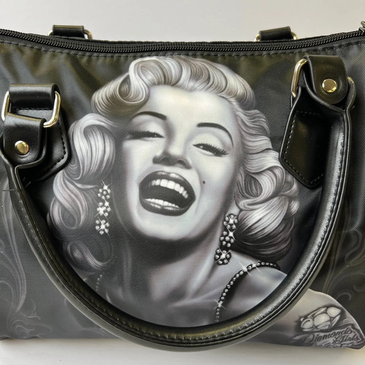 DGA Angels Day of the Monroe Smile Now Bomshells Handbag