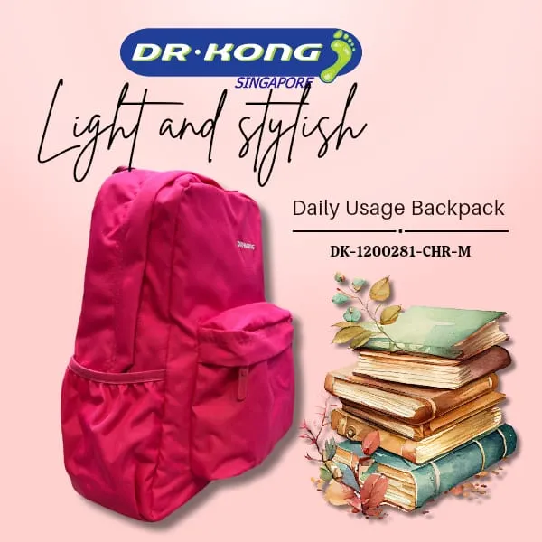 DR.KONG DAYPACK BACKPACKS M SIZE DK-1200281(RP : $69.90)