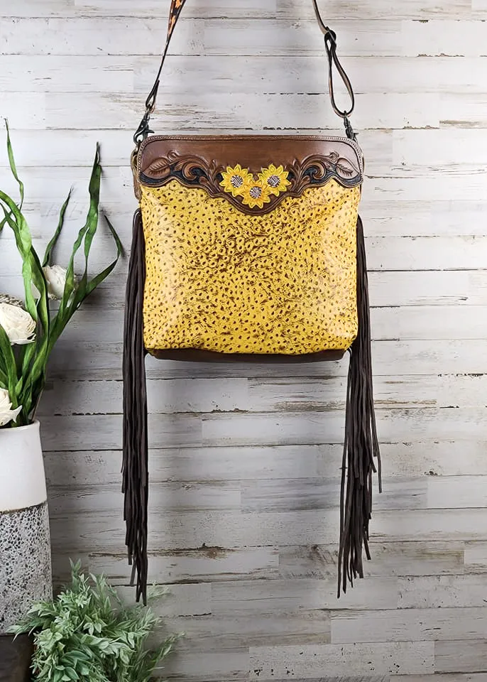 Drops of Sun Yellow Handbag