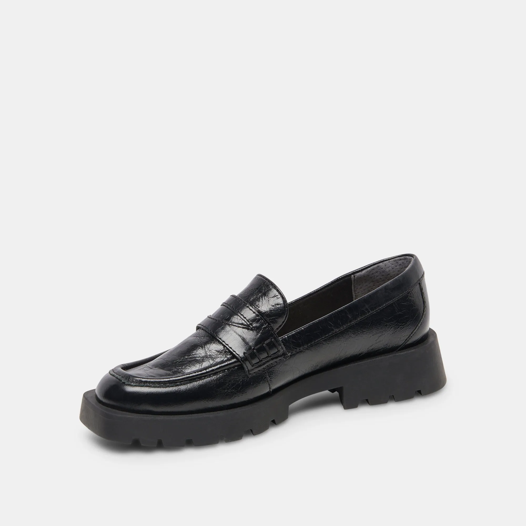 ELIAS FLATS ONYX CRINKLE PATENT - re:vita