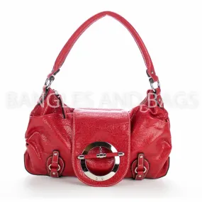 Elite Handbag - Red Faux Leather