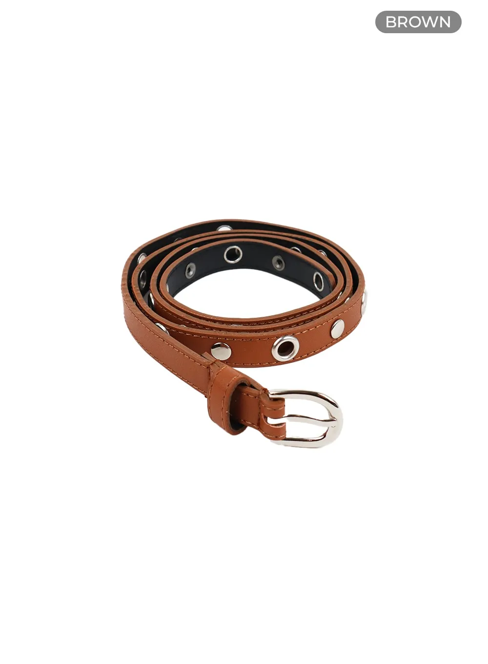 Eyelet Two-Strap Belt CF427