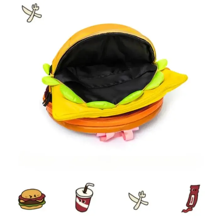 Harajuku Cheese Burger Backpack ON784