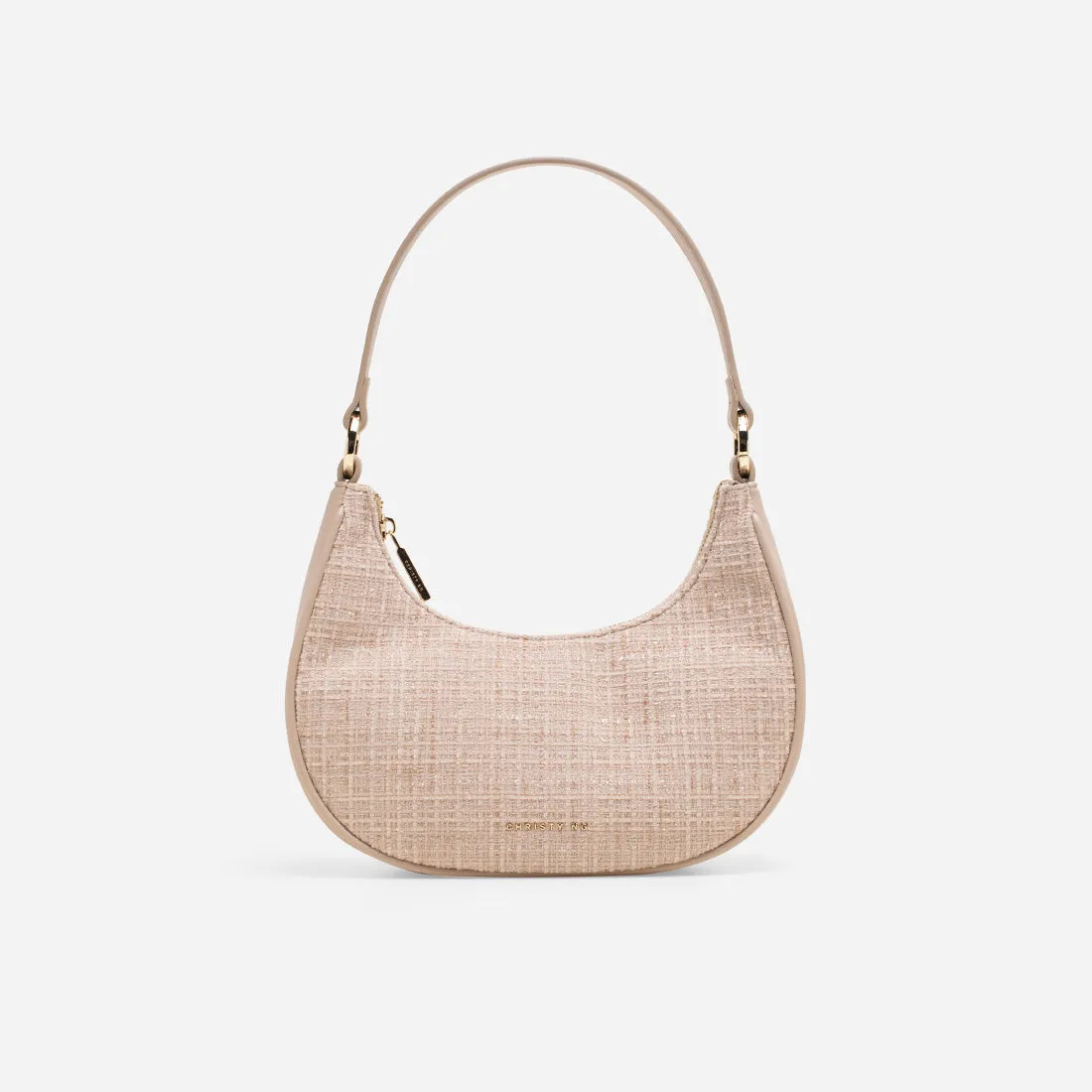 Julieta Tweed Hobo Bag