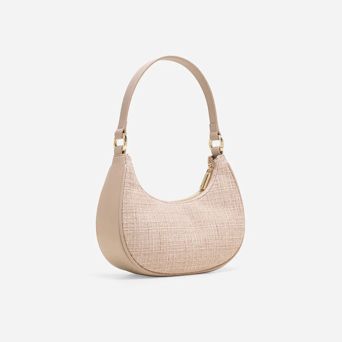 Julieta Tweed Hobo Bag