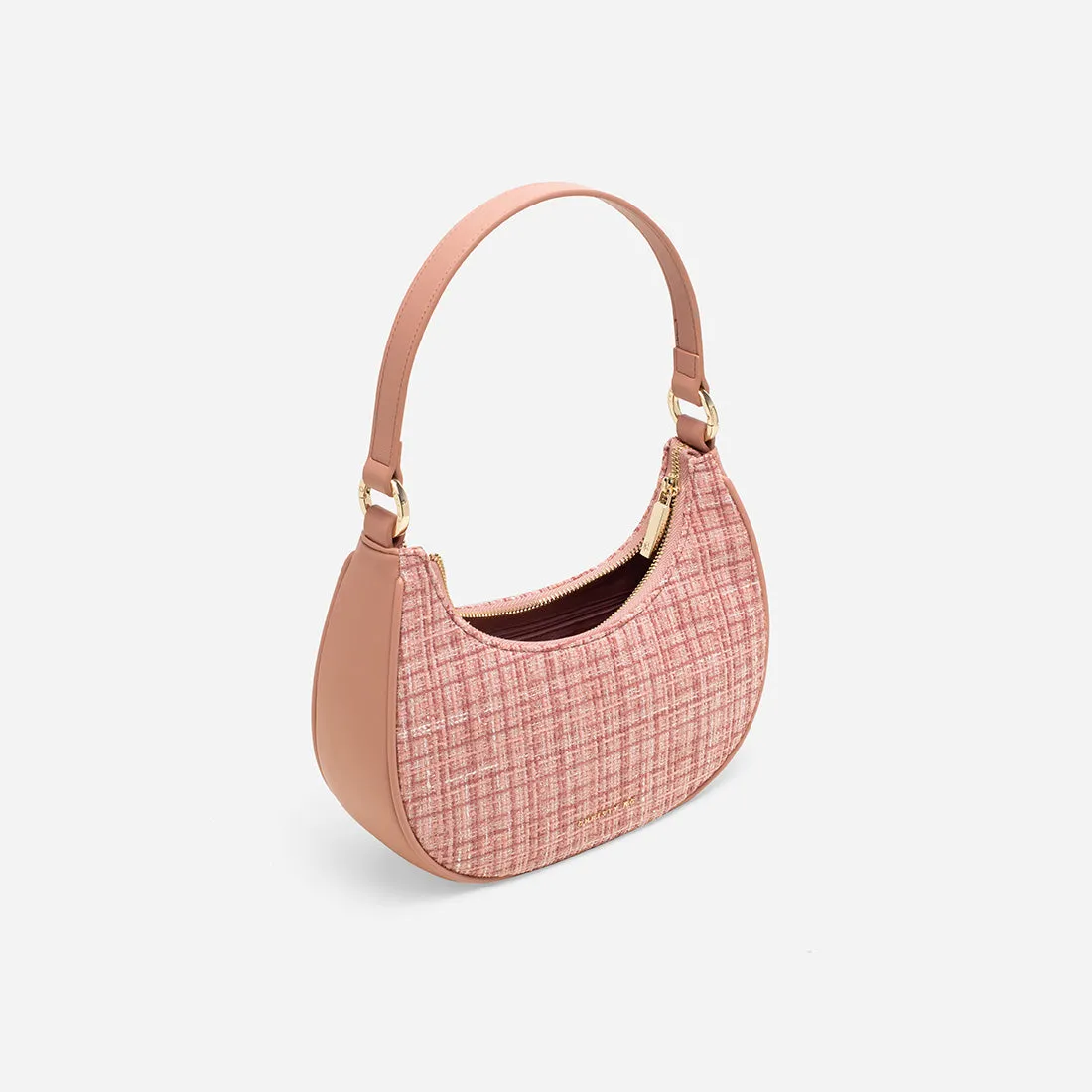 Julieta Tweed Hobo Bag