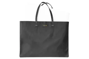 Laptop Leather Tote Bag