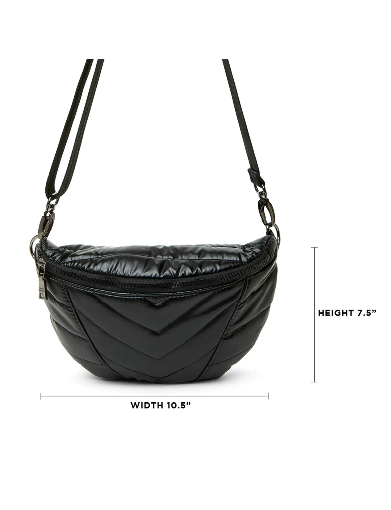 Little Runaway Crossbody, Pearl Black