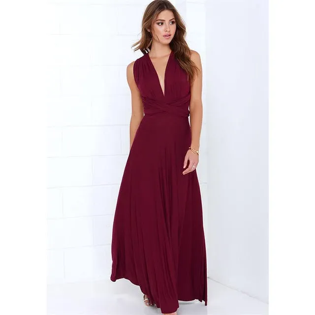 Long Wrap Dress