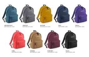 Mango Backpack - Black/White Logo - One Size - Various Colours