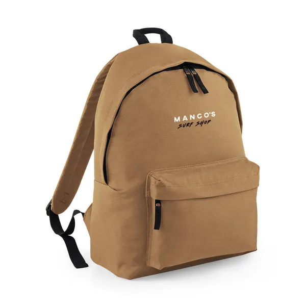 Mango Backpack - Black/White Logo - One Size - Various Colours