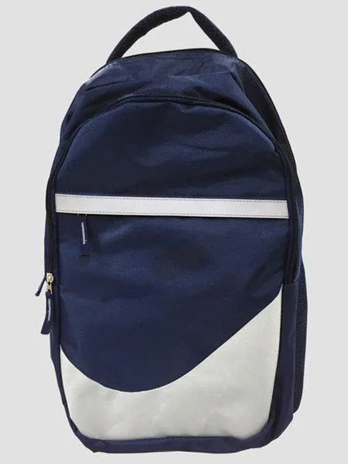 Navy School Bag