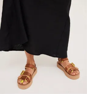 Neptune 2.0 - Athletic Sandal in Bronze Multi