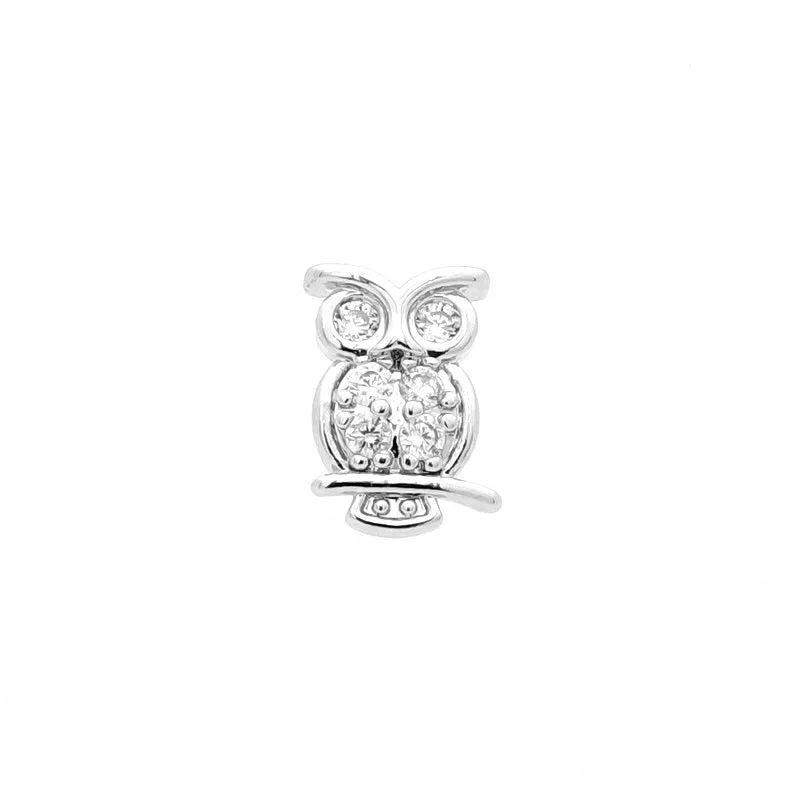 Owl Top Internally Threaded Flat Back Stud