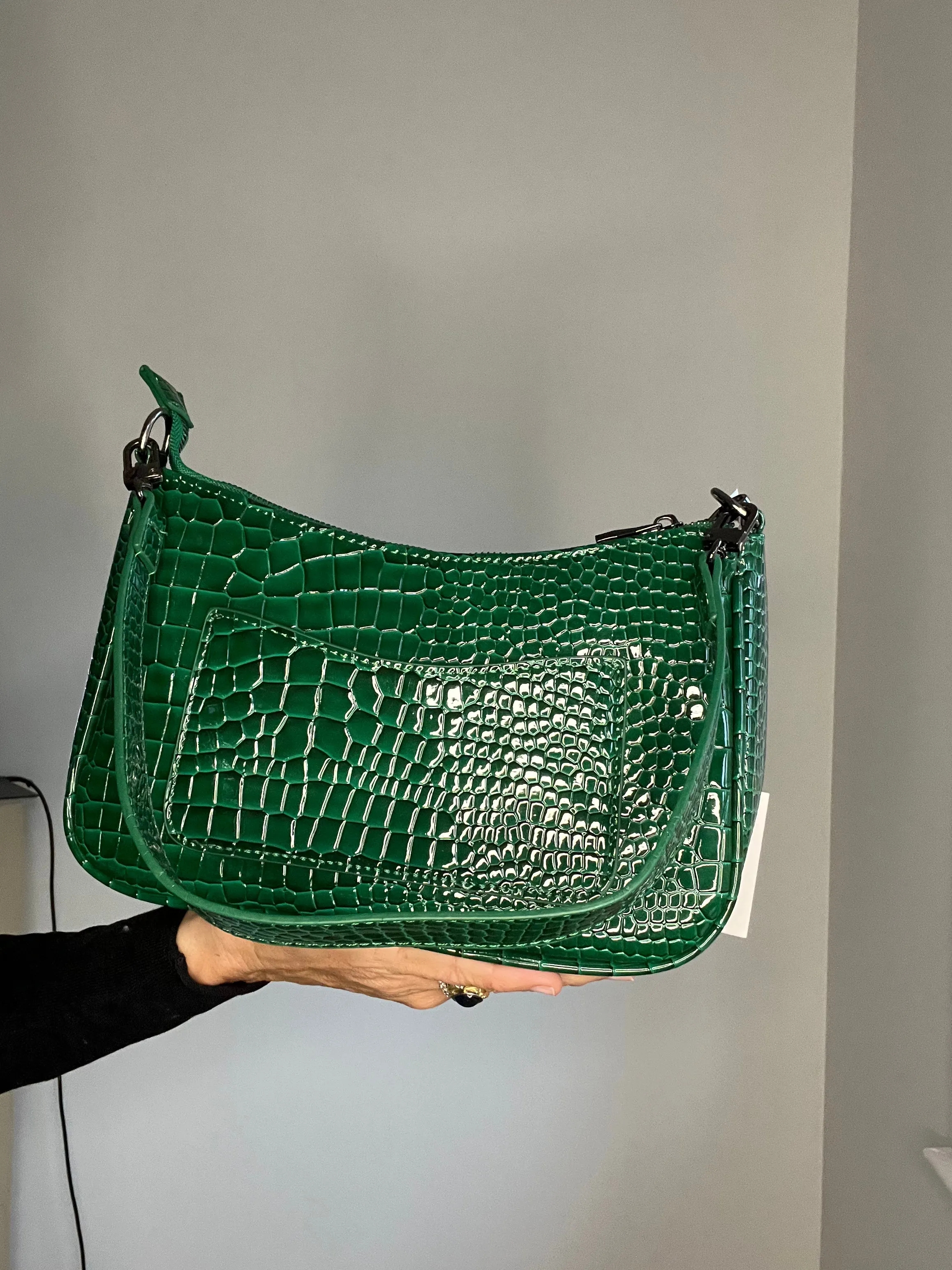 Patent Crossbody Handbag