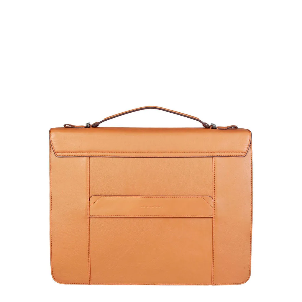 Piquadro Leather Briefcase-CA3466S78CU